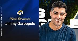 Jimmy Garoppolo Introductory Press Conference | Taking On A Backup Role & Decision To Sign With Rams