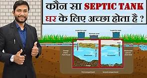 What is Septic Tank | How Septic Tank Works | Types of Septic Tank || By CivilGuruji