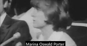 September 13, 1978 - Marina Oswald appears before the House Select Committee on Assassinations