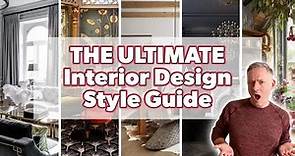 50 Interior Design Styles Explained in 25 Minutes