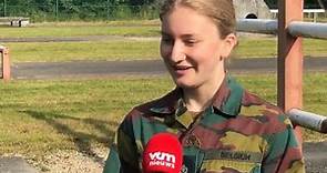 Princess Elizabeth, Duchess Of Brabant Military Preparation In Belgium (Interview)