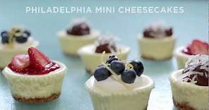 Mini Cheesecakes Recipe | PHILADELPHIA Cream Cheese