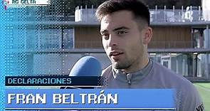 Fran Beltrán: "Hay que seguir en esta línea e ir para arriba" | RC Celta