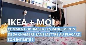 Optimiser les rangements dans une petite chambre| IKEA + MOI