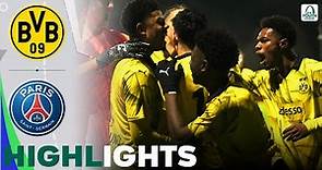 Paris Saint Germain vs Borussia Dortmund | Highlights | UEFA Youth League 13-12-2023