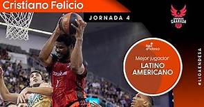 CRISTIANO FELICIO, Jugador Latinoamericano de la Jornada 4 | Liga Endesa 2022-23