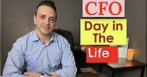 CFO, a day in the life of a Chief Financial Officer