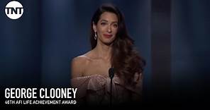 Amal Clooney Tribute to George | AFI 2018 | TNT