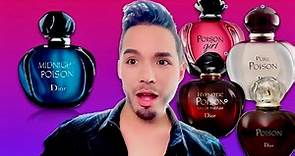 Dior Poison Collection Review ( Poison Girl - Hypnotic Poison - Pure Poison - Midnight Poison)