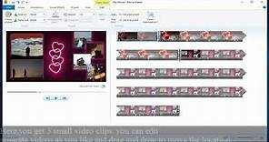 How to Split and Trim Video in Windows Movie Maker (for beginners)