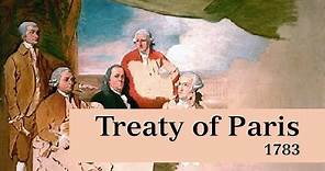 Treaty of Paris 1783 (American Revolutionary War)