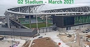 Q2 Stadium Construction Timelapse (March 2021)