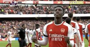 Edward Nketiah Hat trick Goals,Arsenal vs Sheffield United (3-0) All Goals and Extended Highlights