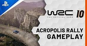WRC10 - Acropolis Rally Greece Gameplay | PS5, PS4