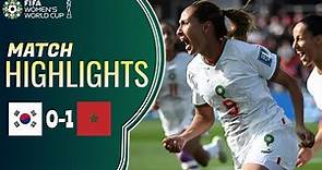 Maroc vs Corée du sud (1-0), Ibtissam Jraïdi But, le résumé, coupe du monde féminine 2023