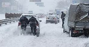 Ucrania, en estado de urgencia por las fuertes nevadas