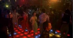 Saturday Night Fever (Disco Inferno The Trammps) John Travolta dancing HD 1080 with Lyrics