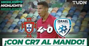 Highlights | Portugal 4-0 Israel | UEFA International Friendlies 2021 | TUDN