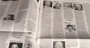 The Boston Globe ran 21 pages of obituaries
