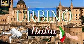 Urbino Citta Italy, Beautiful Drone & Aerial Video Tour of Urbino Italia in 4k