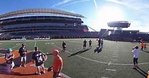 Inside Cincinnati Bengals Paul Brown Stadium in 360 Degree with 3D Sound
