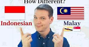 How Different Are Indonesian and Malay?!