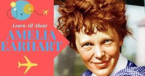 Amelia Earhart For Kids| Amelia Earhart Biography | Women's History Month