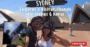 Lugares a visitar en Sidney | Que lugares visitar con poco tiempo en Sidney | Que hacer en Sidney?