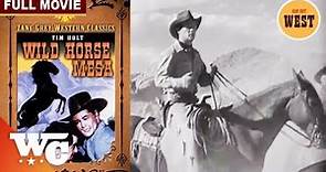 Zane Grey: Wild Horse Mesa | Full Classic 1940s Western Movie | Tim Holt | Western Central