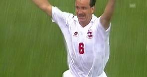 Fussball-WM 1994: Tor von Georges Bregy