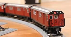 MTH HO Scale NYC Subway R21 Redbird Train Unboxing