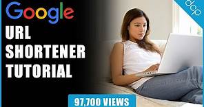 Google URL shortener tutorial