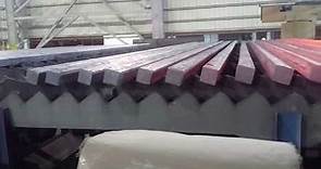 Amazing manufacturing process of steel billets