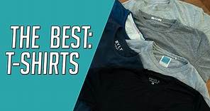 The Best T-Shirts for Men || Our Favorite Tees || Buck Mason, ESNTLS, BYLT Review