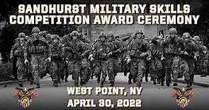 Sandhurst Military Skills Competition Award Ceremony