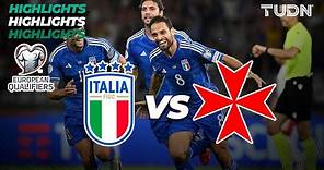 Italia vs Malta - HIGHLIGHTS | UEFA Qualifiers 2023 | TUDN