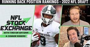Running Back Position Rankings for the 2022 NFL Draft | NFL Stock Exchange | PFF
