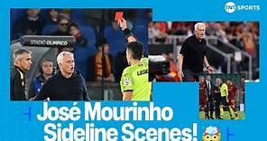 José Mourinho's STANDOUT Sideline Moments at AS Roma! 🤯