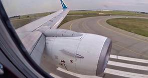 UIA Boeing 737-800 Landing at Kiev with Condensation - GoPro Wing View