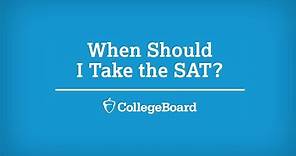 When to Take the SAT