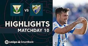 Resumen de CD Leganés vs Málaga CF (1-0)