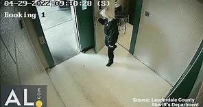Security footage of Lauderdale County inmate escape