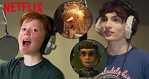 In the Booth with the Cast of Guillermo del Toro's Pinocchio | Netflix