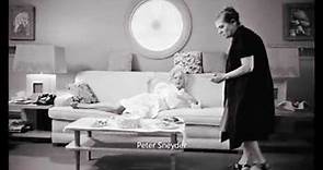 Marilyn Monroe & Paula Strasberg - Relaxing In The 20th Century Fox Dressing Room 1962