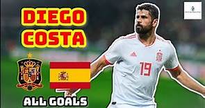 Diego Costa | All 10 Goals for Spain