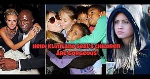 Heidi Klum and Seal's children are beautiful