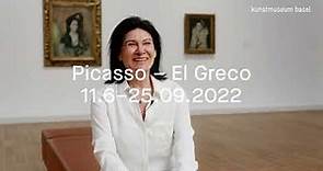 Paloma Picasso on "Picasso - El Greco" at Kunstmuseum Basel
