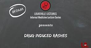 Drug induced Rash with Dr. Owen