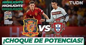 HIGHLIGHTS | España vs Portugal | UEFA Nations League 2022 - J1 | TUDN