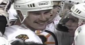Bob Sweeney scores OT goal for win in 1988 vs Flyers